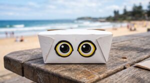 eye marking on food containers