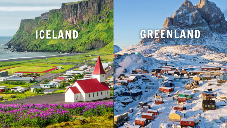 Why Iceland Is Green While Greenland Is Covered in Ice 1. Why Iceland Is Green While Greenland Is Covered in Ice